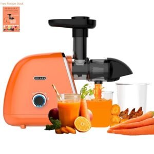 SOLARA Slow Juicer Cold Press Juicer, Easy Clean Slow Juicer