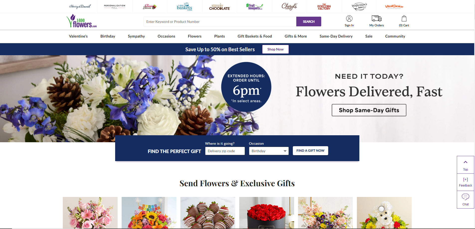 1-800 Flowers