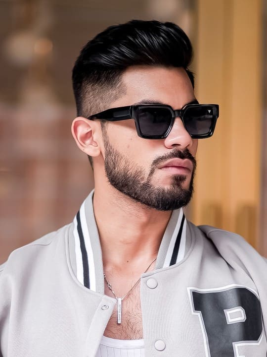 Black Wayfarer Sunglasses