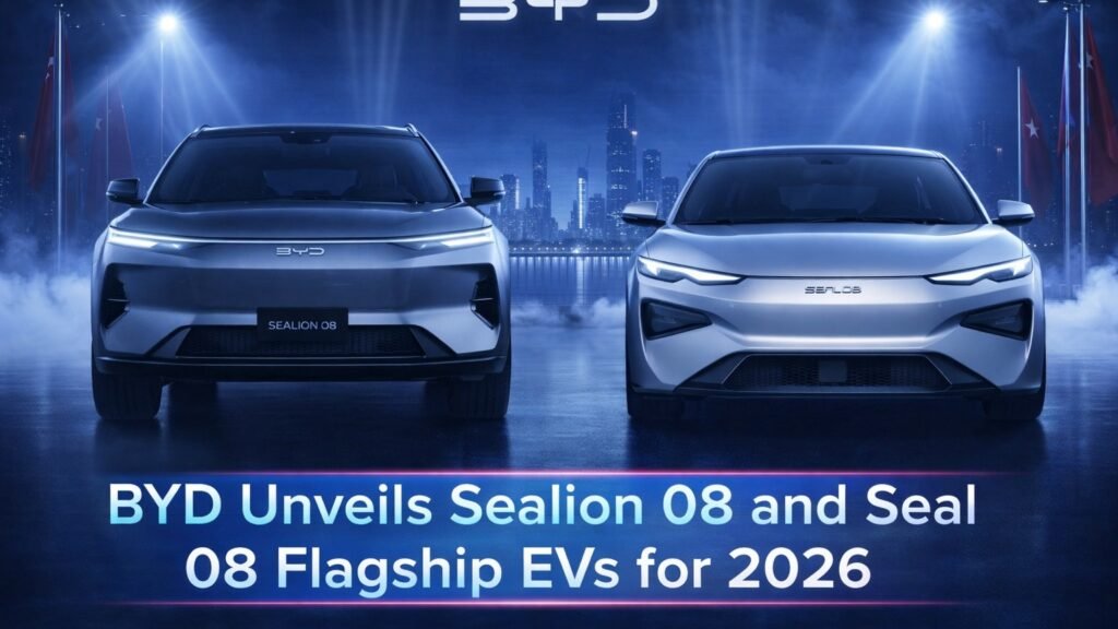 BYD Seal 08, BYD Sealion 08, BYD Ocean Series