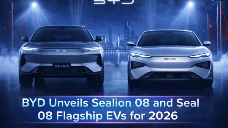 BYD Seal 08, BYD Sealion 08, BYD Ocean Series