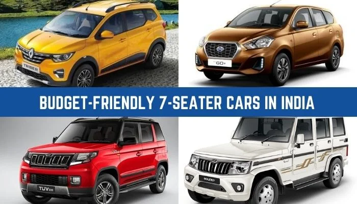 Cheapest 7 Seater Cars in India