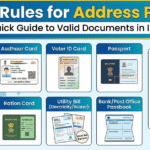 rto rules for address proof