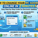 Change RC Address Online