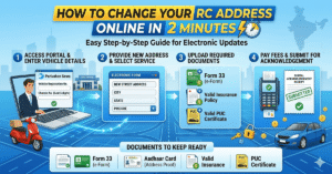 Change RC Address Online