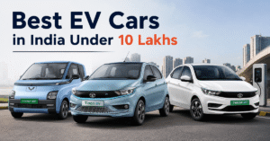 Best EV Cars in India Under 10 Lakhs
