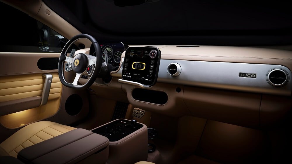 Ferrari Luce EV Interior