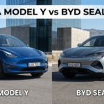 Tesla Model Y vs BYD Sealion 7 Comparison