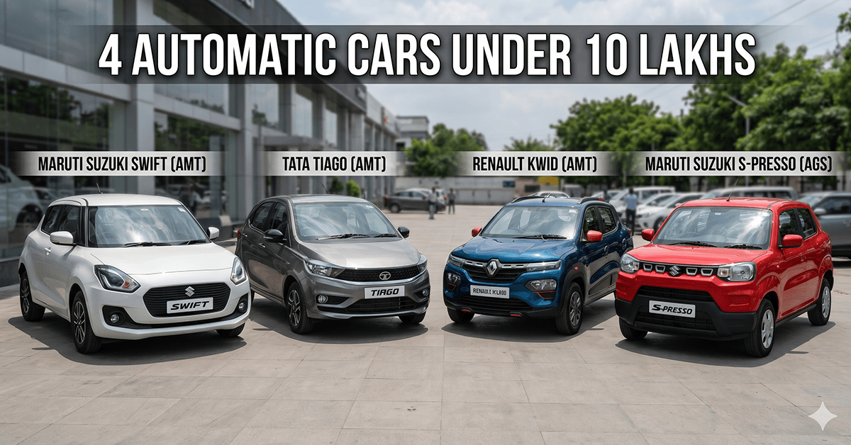 automatic cars under 10 lakh