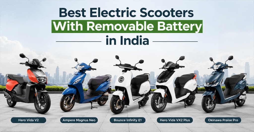Electric Scooters With Removable Battery
