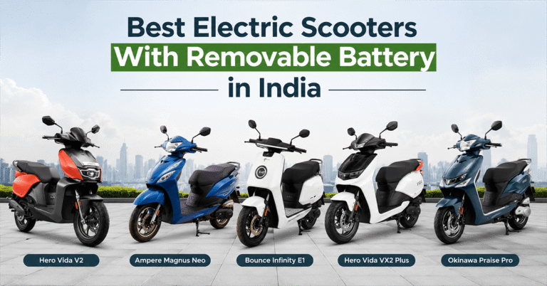 Electric Scooters With Removable Battery
