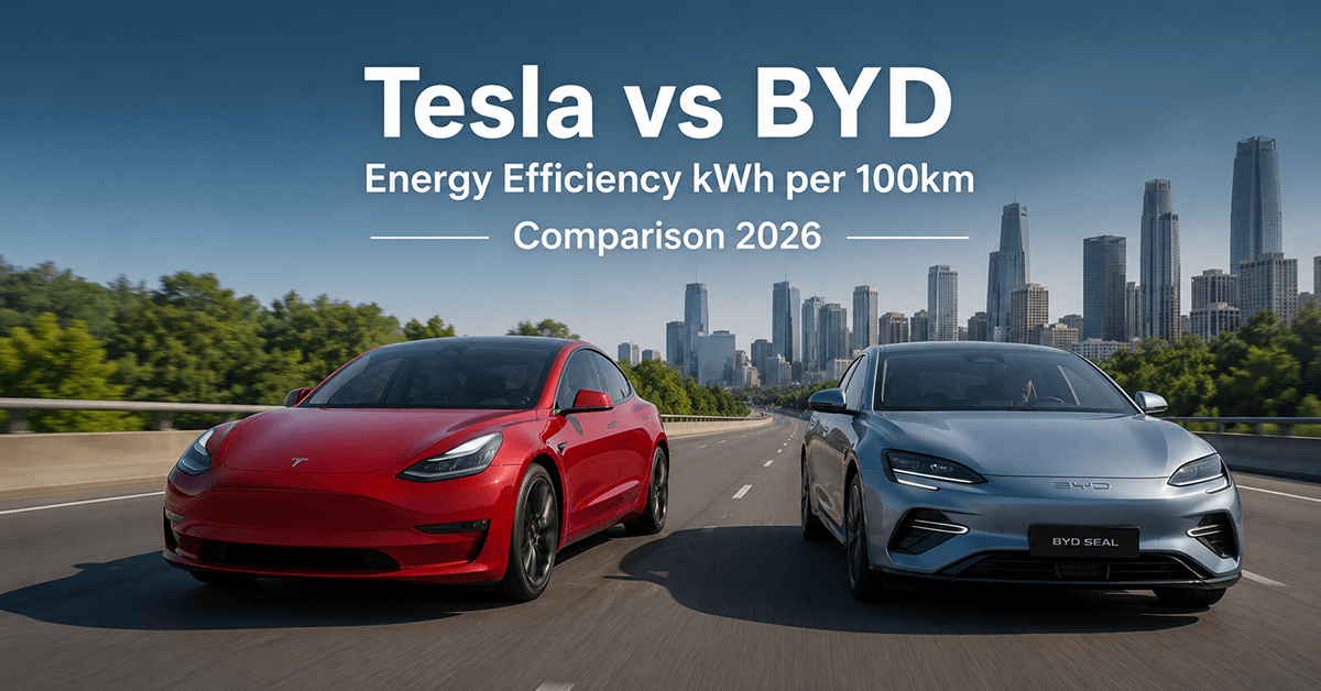 Tesla vs BYD
