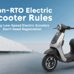 non-RTO electric scooter rules