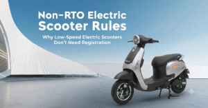non-RTO electric scooter rules