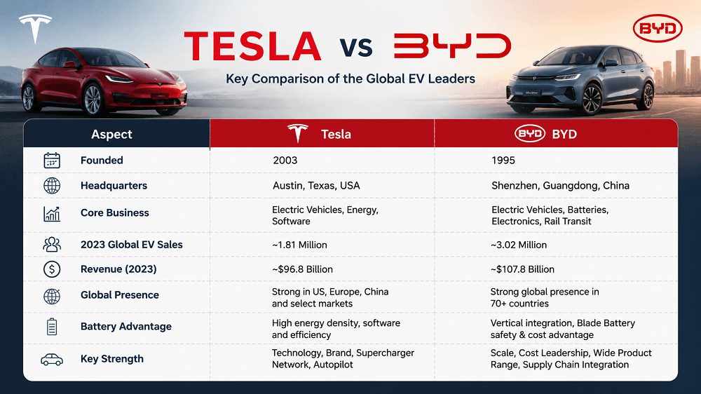 tesla vs byd comparison