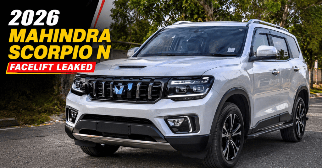 2026 Mahindra Scorpio N Facelift Leaked