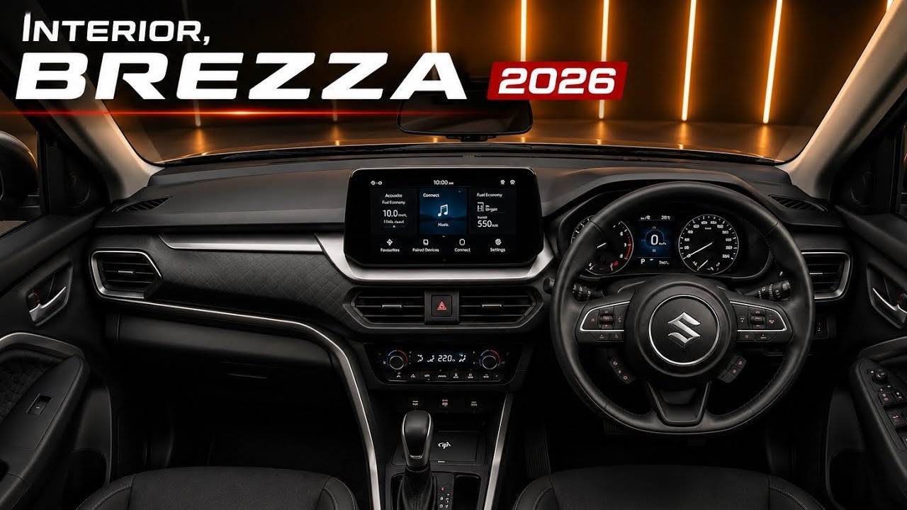 2026 Maruti Brezza Facelift Interior