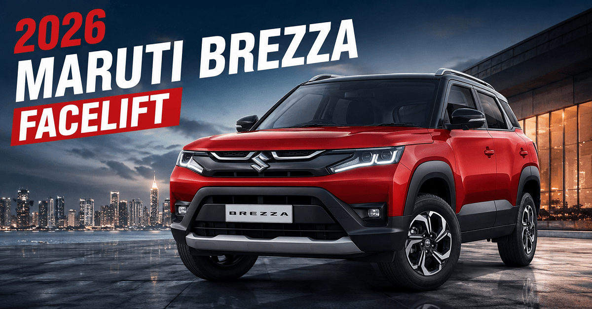 2026 Maruti Brezza Facelift
