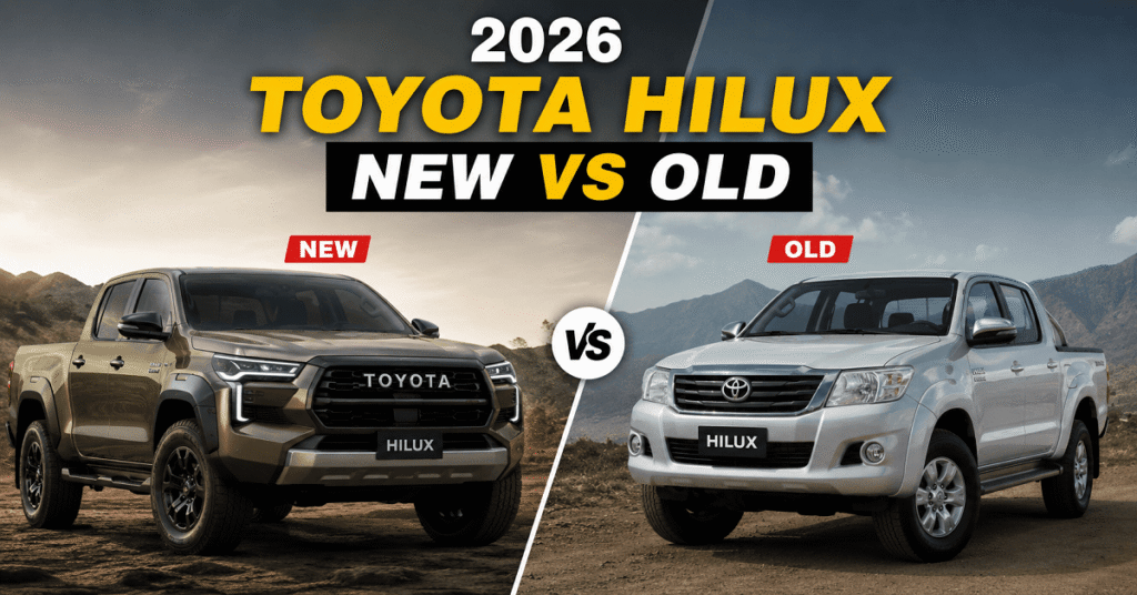2026 Toyota Hilux New Vs Old