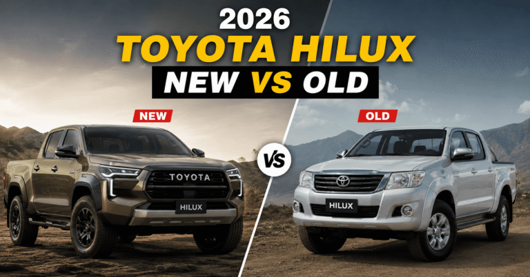 2026 Toyota Hilux New Vs Old