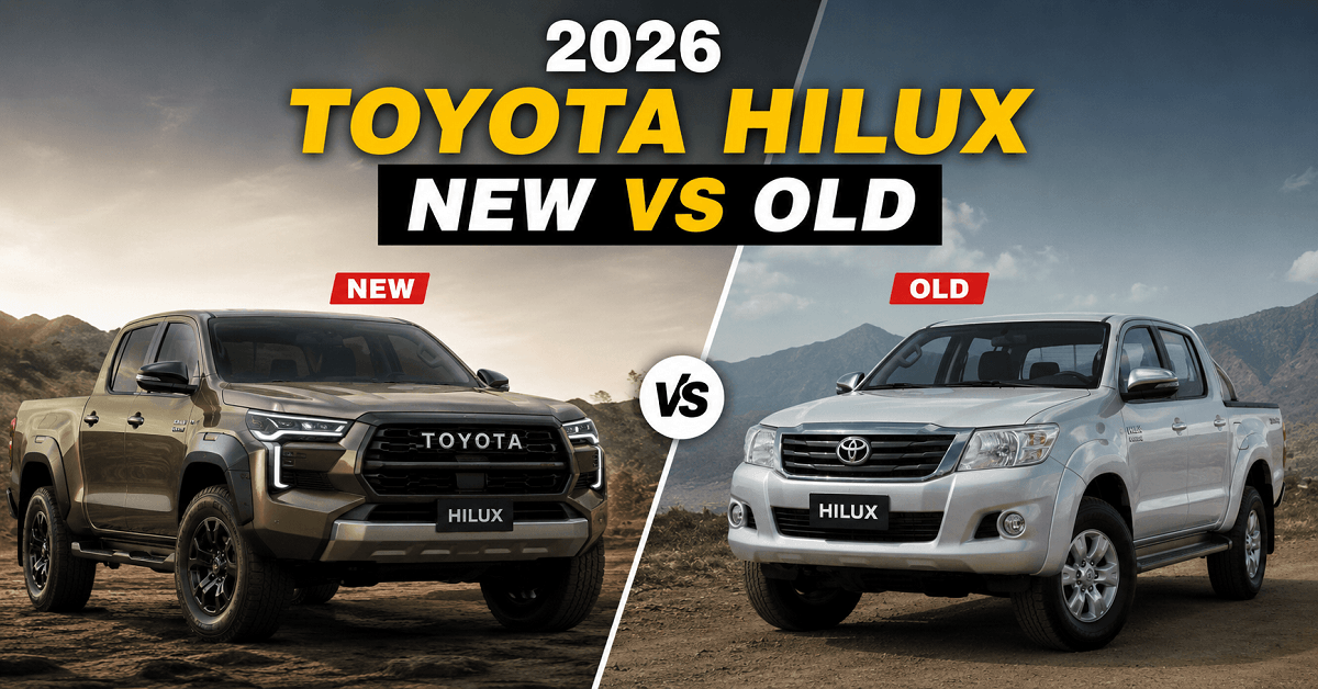 2026 Toyota Hilux New Vs Old