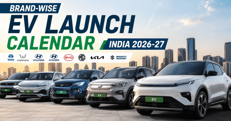 Brand-Wise EV Launch Calendar India 2026-27