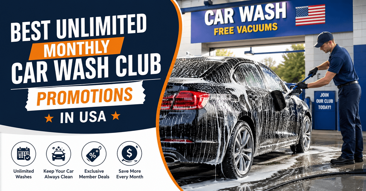 Car Wash Club Promotions