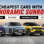 Cheapest Cars With Panoramic Sunroof