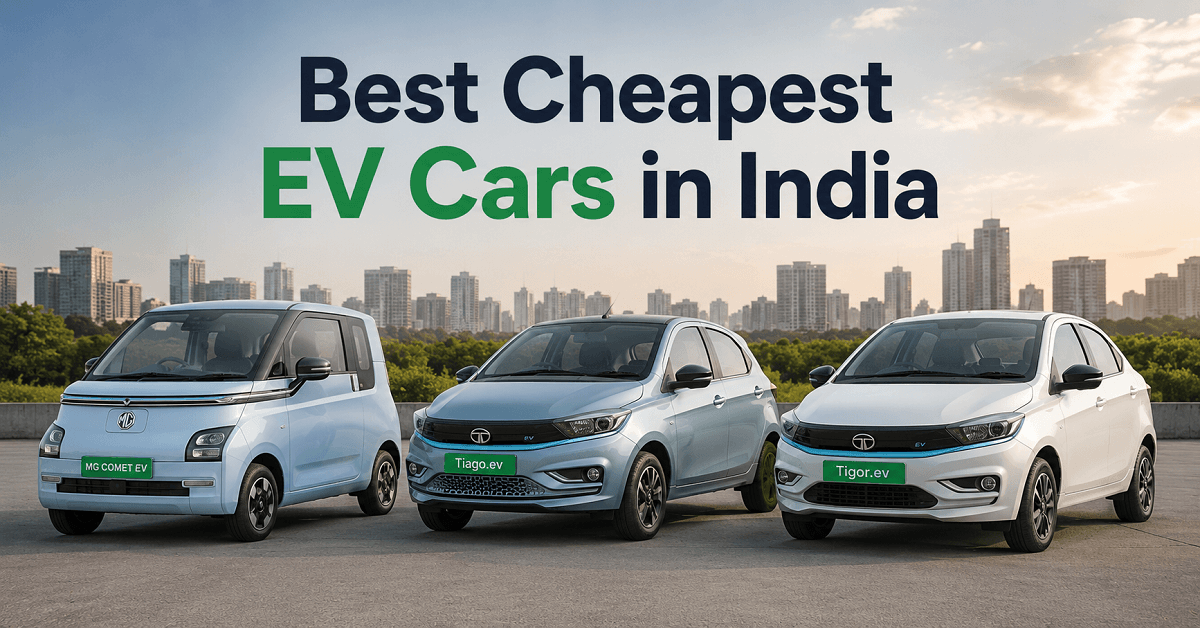 Cheapest EV Cars
