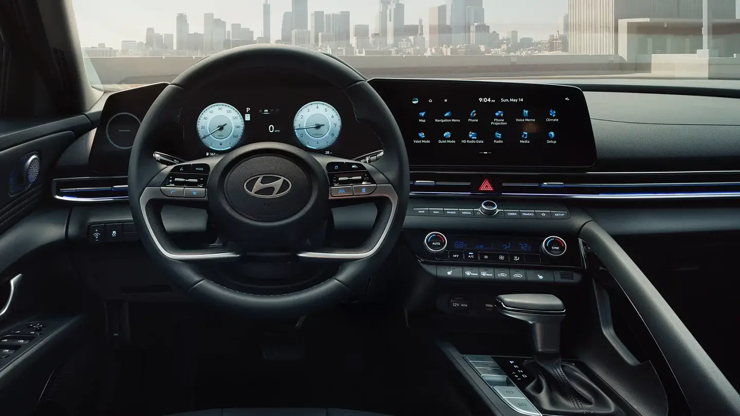 Hyundai Elantra Hybrid Interior