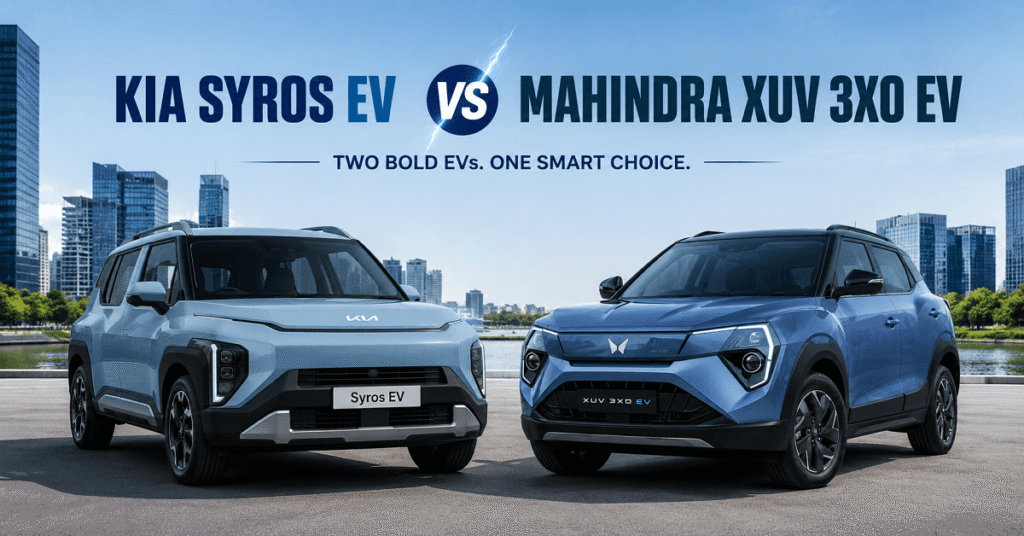 Kia Syros EV vs Mahindra XUV 3XO EV