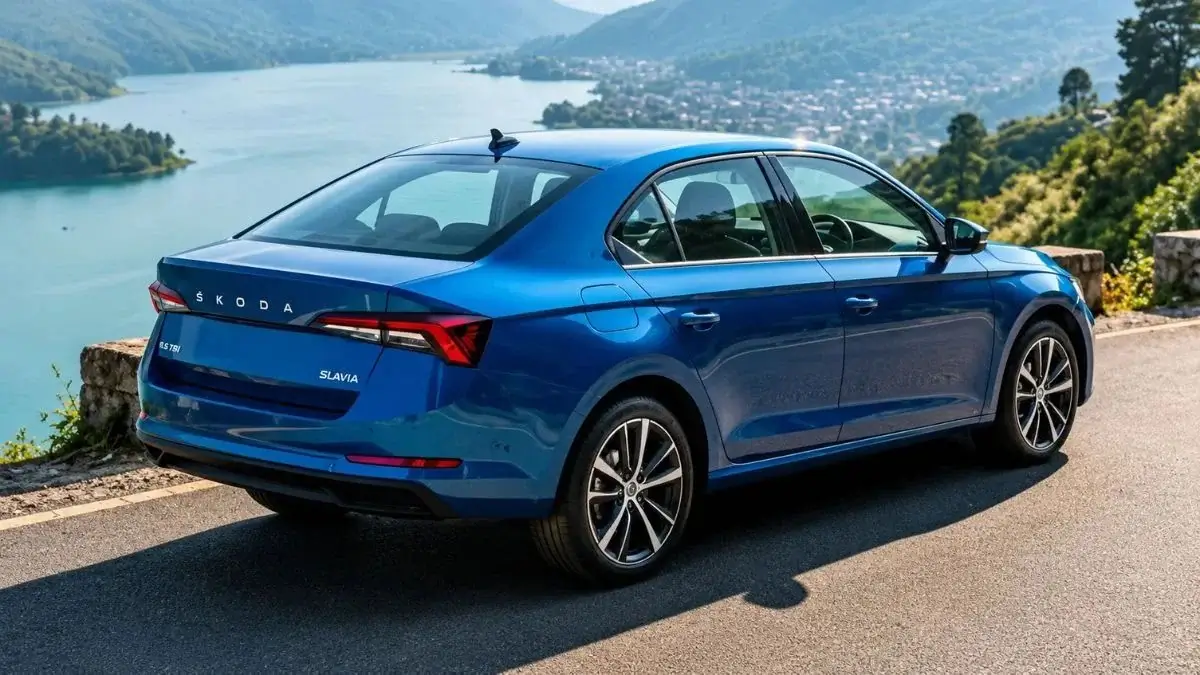 Upcoming Car - Skoda Slavia Facelift Exterior