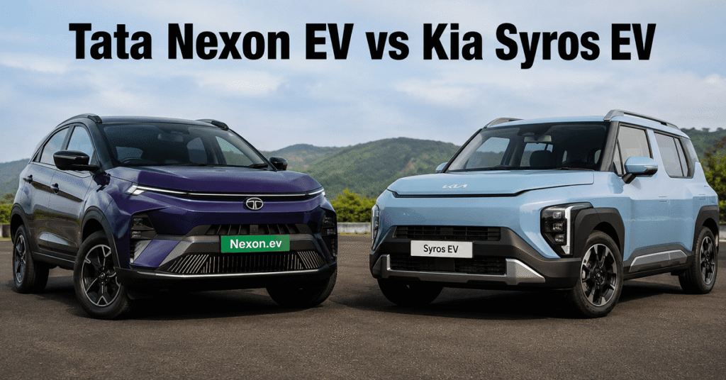 Tata Nexon EV vs Kia Syros EV
