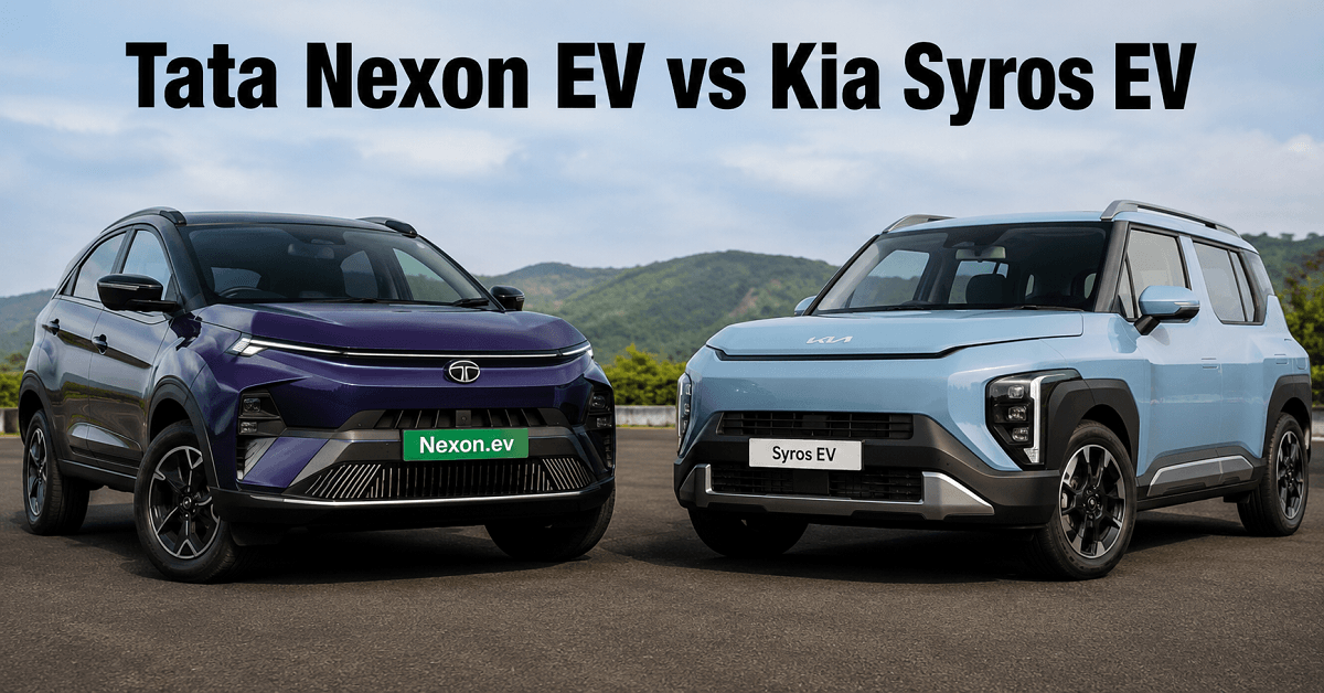 Tata Nexon EV vs Kia Syros EV