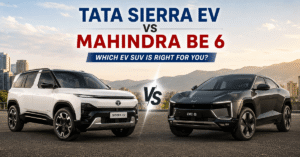 Tata Sierra EV vs Mahindra BE 6