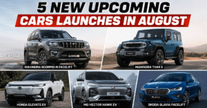 Upcoming Car Launches in August