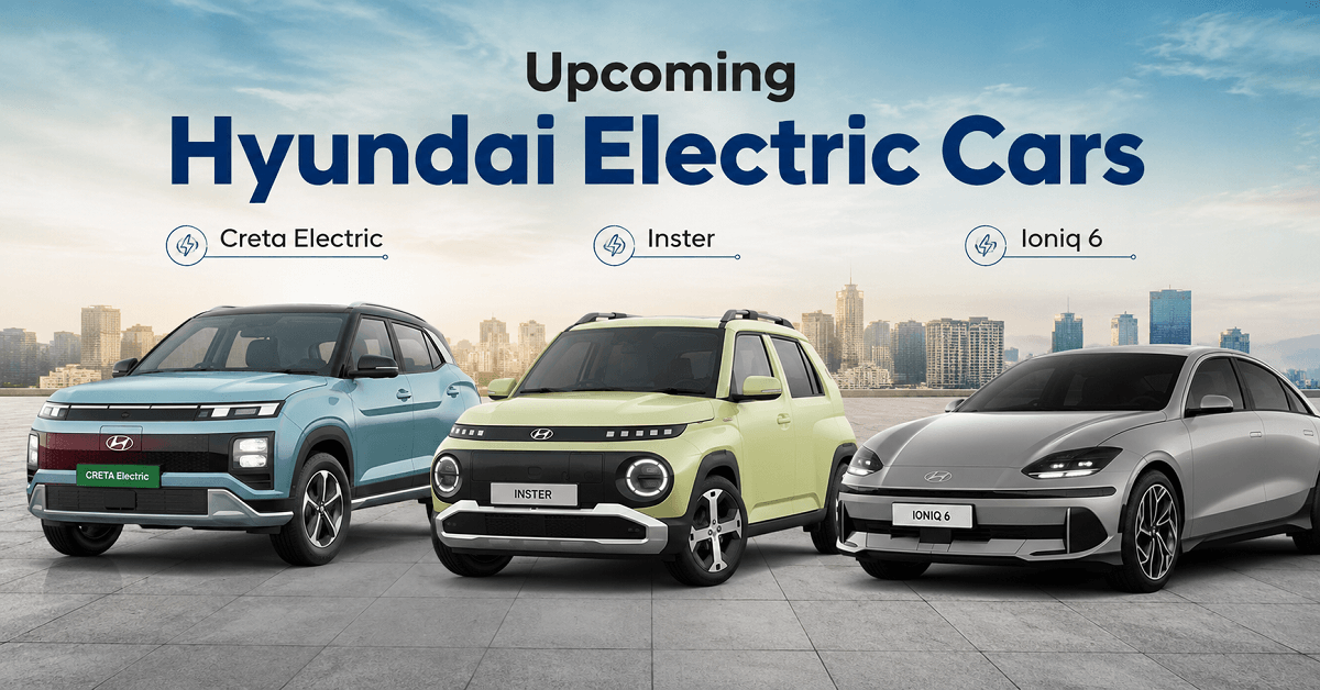 Upcoming Hyundai Electric Cars