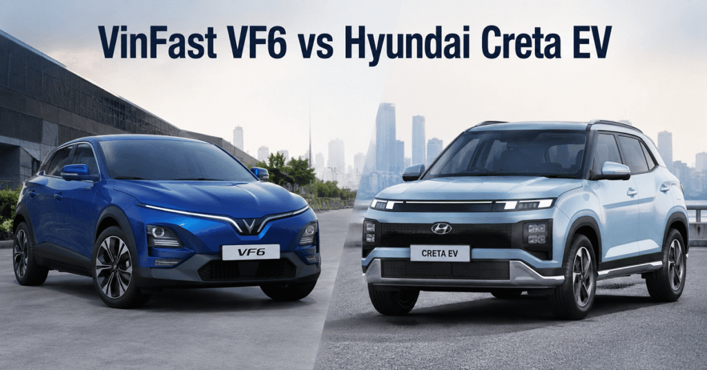 VinFast VF6 vs Hyundai Creta EV