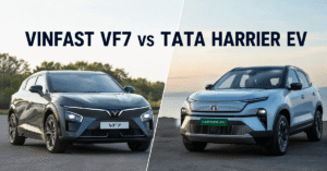 VinFast VF7 vs Tata Harrier EV