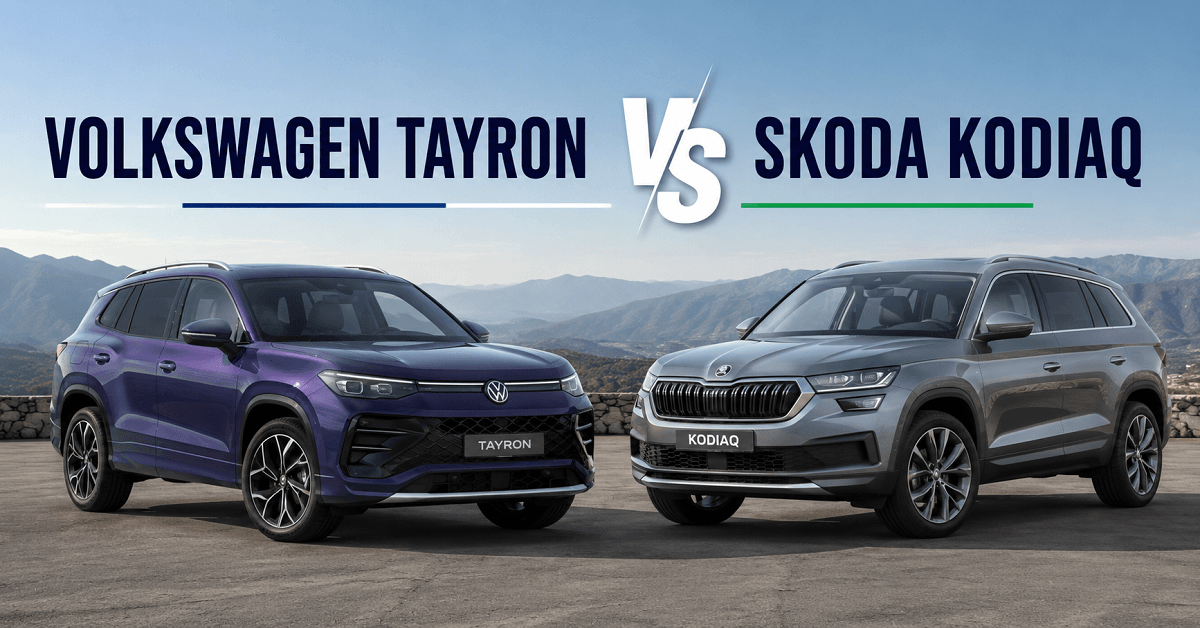Volkswagen Tayron vs Skoda Kodiaq