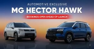 MG Hector Hawk Bookings