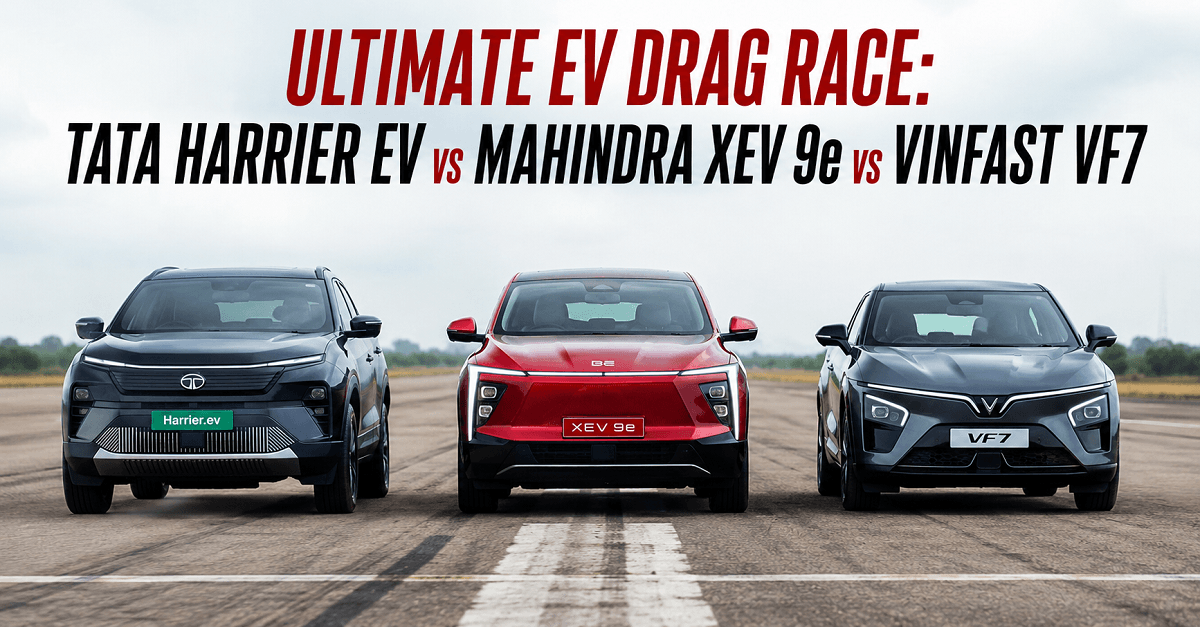 Tata Harrier EV vs Mahindra XEV 9e vs VinFast VF7