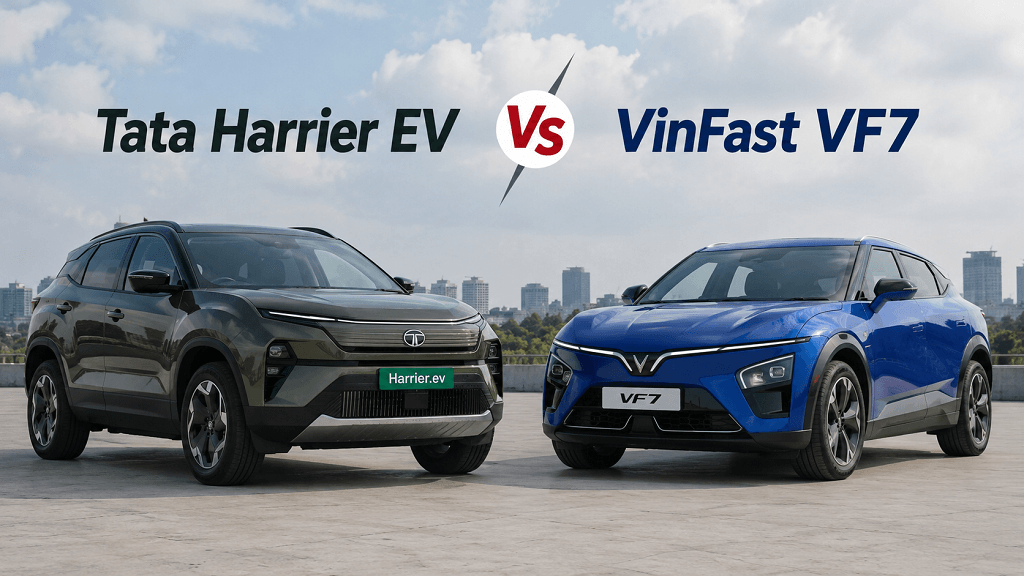 Tata Harrier EV vs VinFast VF7