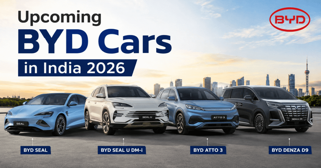 Upcoming BYD Cars