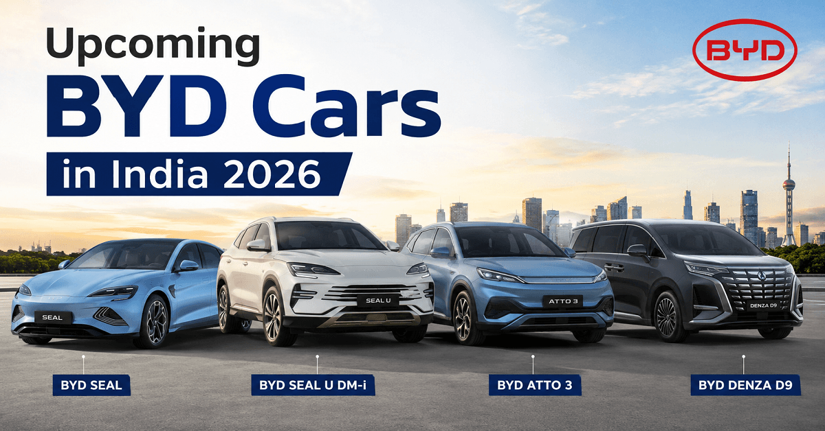 Upcoming BYD Cars