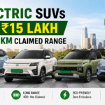 Electric SUVs under 15 lakh