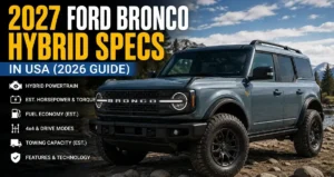 2027 Ford Bronco Hybrid Specs