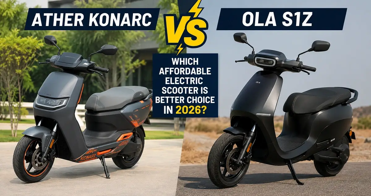Ather Konarc vs Ola S1Z