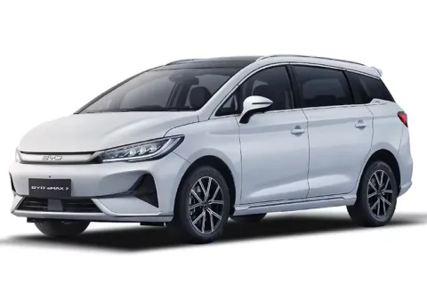 BYD eMax 7 — Crystal White