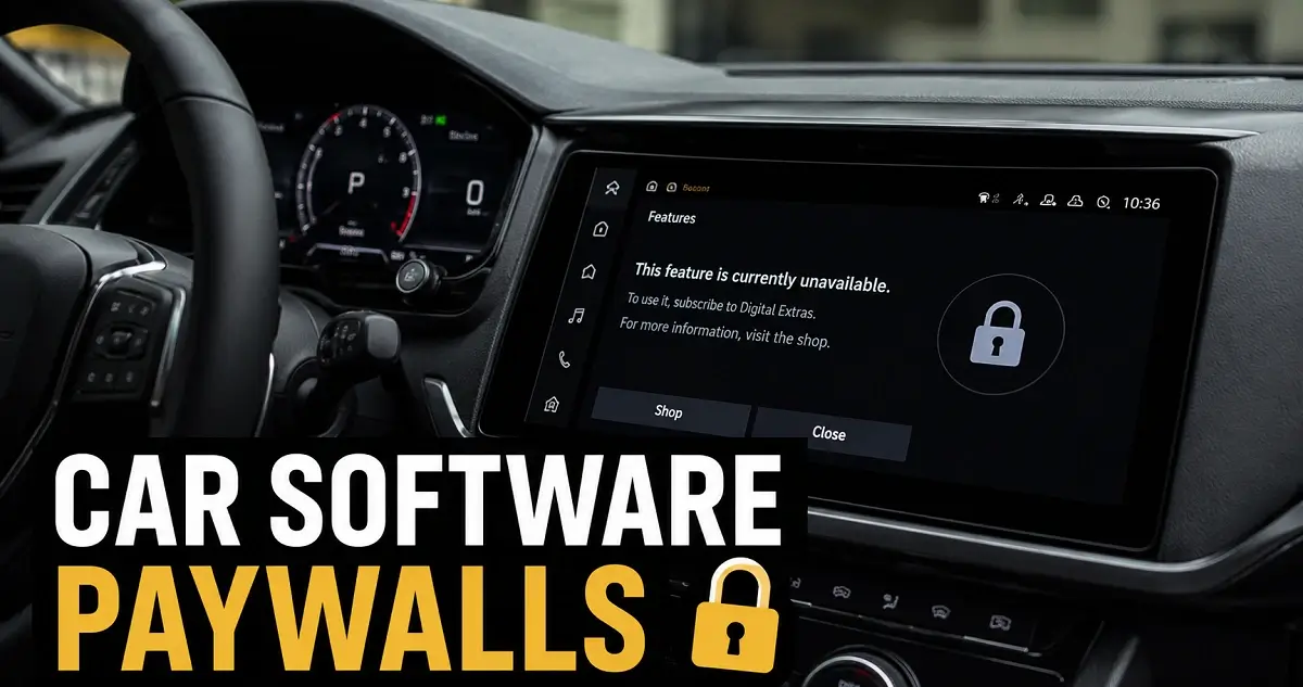 Car Software Paywalls
